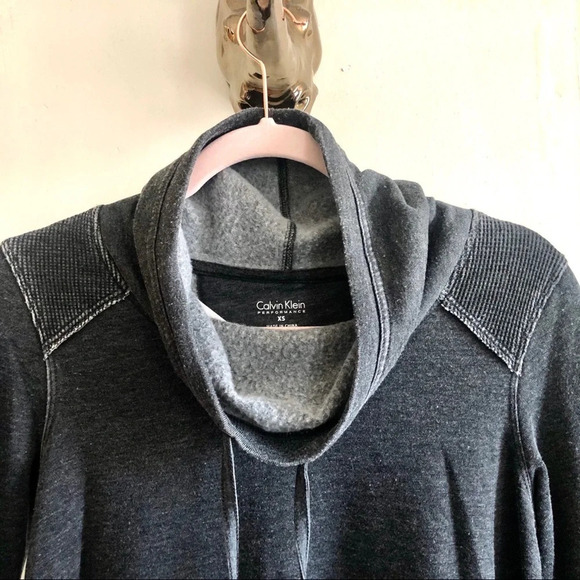 NWT Calvin Klein Sharkbite Cowl Neck Pullover. - Picture 2 of 8